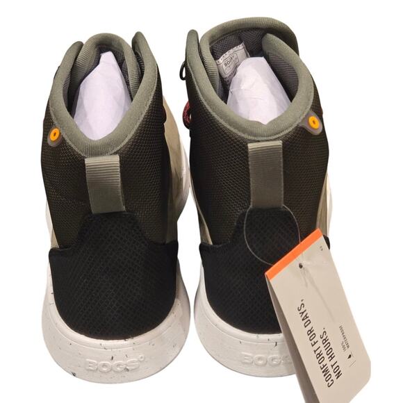 BOGS Loden Hiker Snow Boot Waterproof Leather Cushioned Green Womens 9.5 NIB - Picture 7 of 14